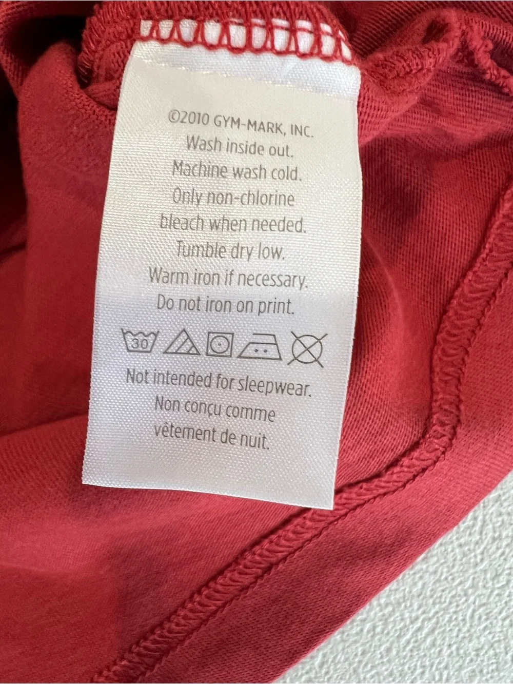 Gymboree Red Kids Football Graphic Tee 6